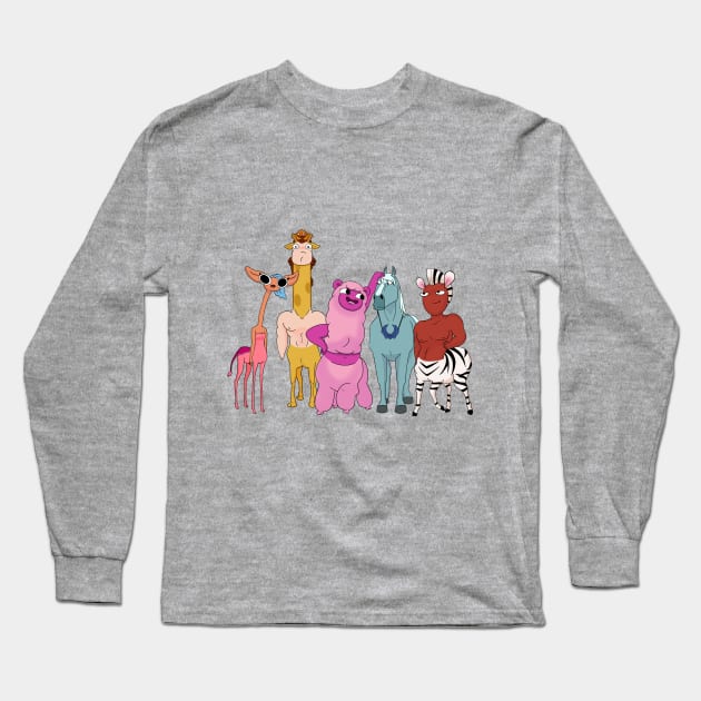 In Centaurworld Long Sleeve T-Shirt by ZkyySky